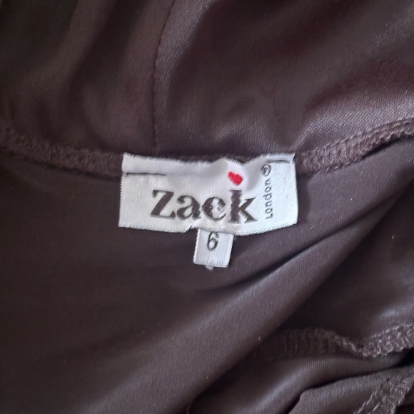 Vintage Bronze Liquid Gown - Picture 7 of 9